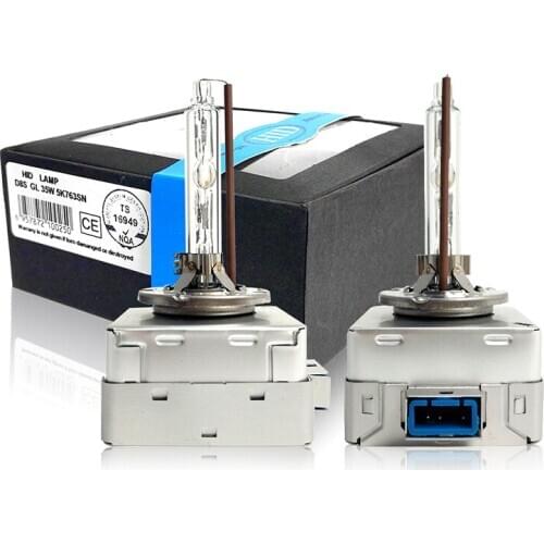 Liwiny D8S Xenon HID Car Headlight Bulb AC 12V 35W Super Fast Bright 5500K White Light Replacement Lamp