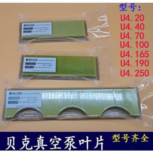 Becker Baker Vacuum Pump Blade U4.70/4.100 Oil Pump Doctor Blade U5.100 Rotary Vane 90051200003