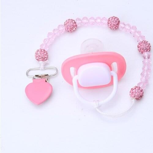 2019 New Pacifier Clip Pacifier Chain Anti-drop Chain Baby Products DIY Anti-lost Chain Maternal Report