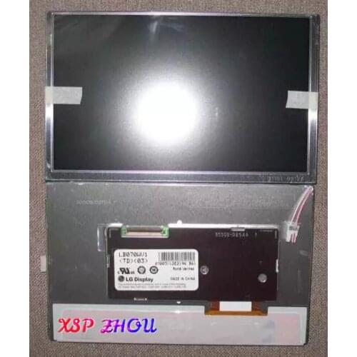 Original 7 inch LB070WV1-TD03LG original BENZ car display LCD module screen Haitian injection molding machine