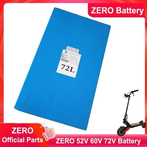 Original ZERO Spare 18650 Lithium Battery for Electric Scooter ZERO 10X 11X ZERO 52V 60V 72V Lithium Battery