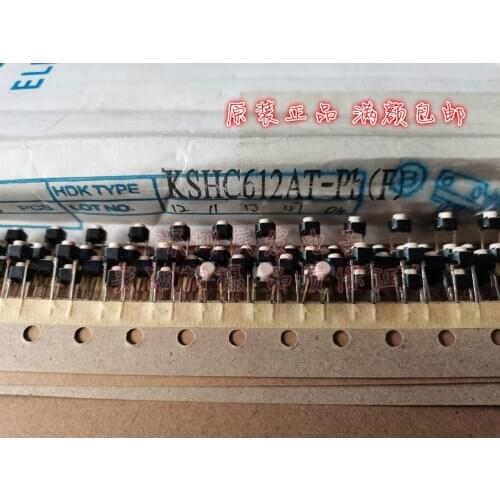 Original new 100% KSHC612AT-Pb touch switch 6*6*5 DIP 2pin micro switch round