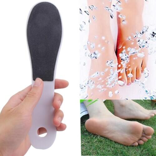 Foot File Wooden Sand Paper Dead Skin Removal Toe Exfoliator Heel Cuticles Exfoliating Scrub Feet Care Tool