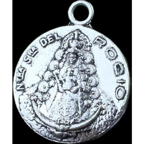 30pcs/lot Metal Zinc Alloy Silver Tone Spanish Charm Pendant For Necklace DIY Jewelry Making Accessories 16*19mm K05155