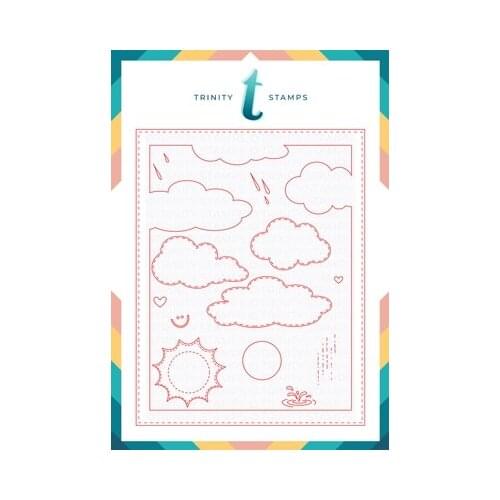 Rainbow Metal Cutting Dies Stencils Scrapbooking Album Paper Decorative Craft Embossing