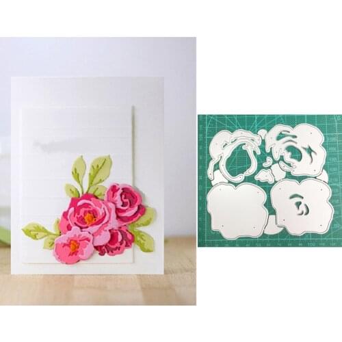 Craft Dies Metal Cutting Dies Cut Die Christmas Fowers Decoration Scrapbooking Dies Paper Knife Mould Blade Punch Stencils Dies