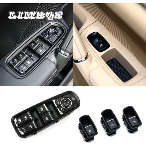 4pcs window switch lift regulator for porsche Cayenne Panamera Macan window lift glass lift controller button original replace