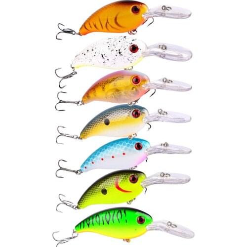 10cm 14.52g Artificial Fishing Lure Hard Crank Bait Wobbler Tackle with Hook