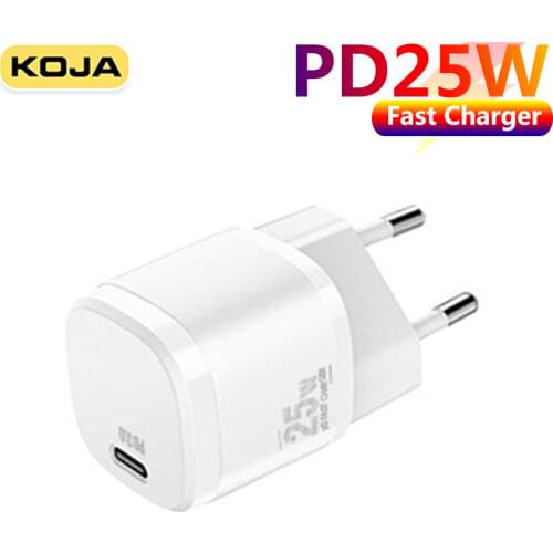 Type-C USB Fast Charger PD PPS 25W QC3.0 AFC FCP For Ipad Samsung S20 Iphone 12 Xiaomi Mobile Phone Quick Charging Adapter