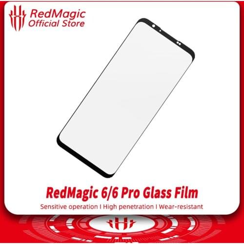 Original Nubia RedMagic 6 Accessories for Glass Film PD charger Handle Protection Case Protection Case Red Magic 6 Pro Accessori