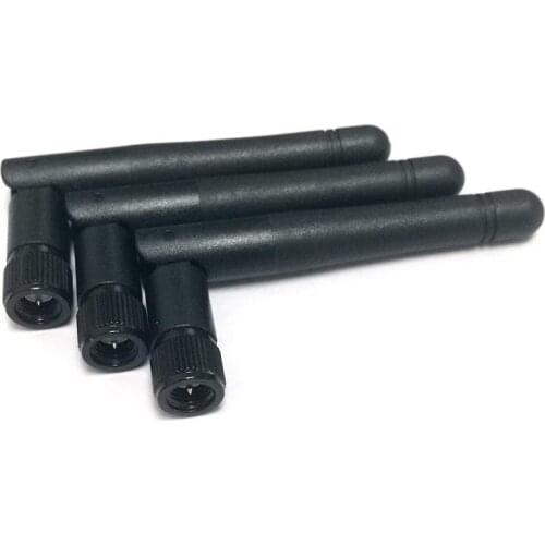 10PCS 2.4Ghz Antenna 3dbi small rubber ZIGBEE OMNI Aerial SMA male rotatable 85mm long #2 Wholesale for wifi router