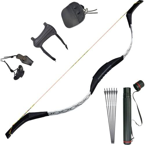 12 lbs Traditional Bow And Arrow For Shooting Archery Horsebow Longbow One Piece With Arrow Quiver For Practice Target Huntingor
