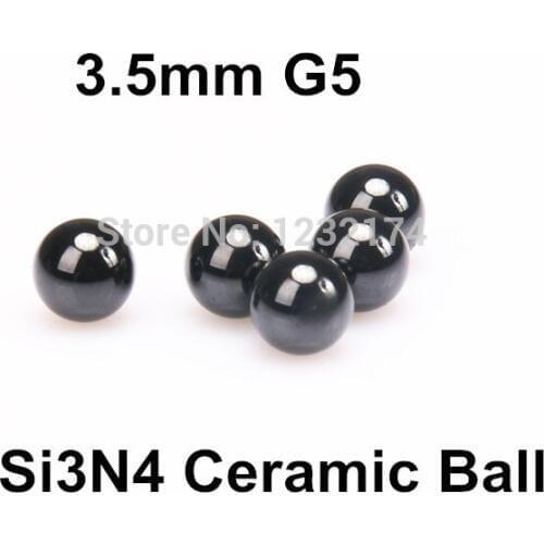 3.5mm Silicon Nitride Ceramic Ball Si3N4 Grade G5 5000PCS/Lot Used in Bearing,Pump,Valve ball,linear slider 3.5mm ceramic ball