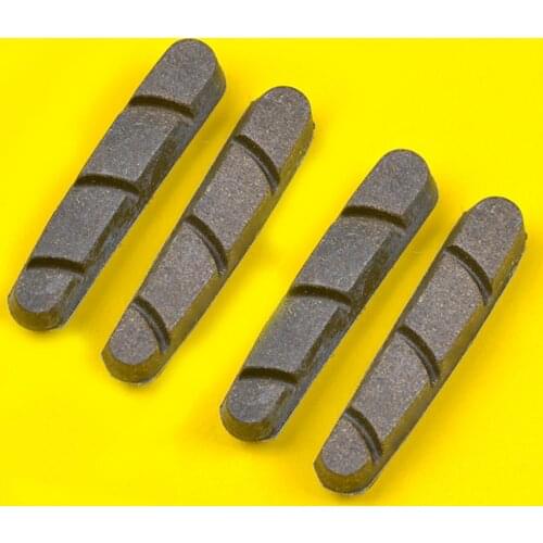 4Pcs Right Left Road Bike Bicycle Brake Pads for Shimano Carbon Fiber Wheel Rim