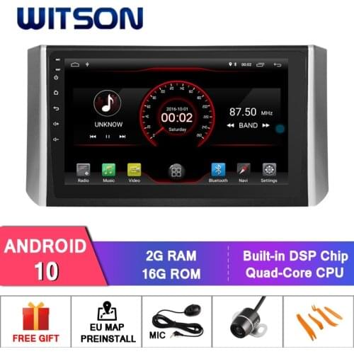 WITSON Android 10.0 CAR DVD SYSTEM for MITSUBISHI XPANDER 2017 car dvd player link/DAB support