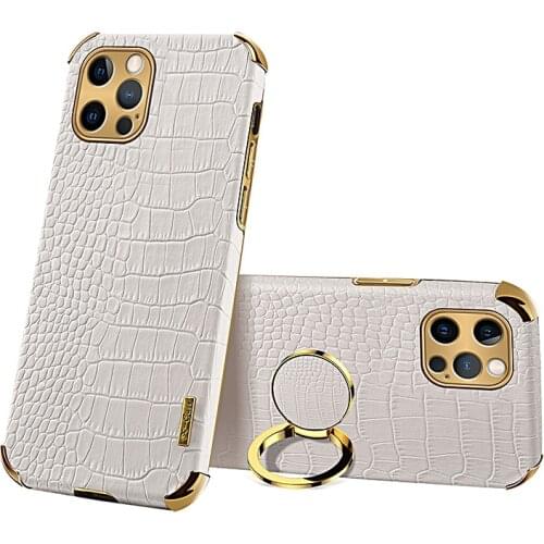 For iPhone 12 11 Pro Max Mini Cover Crocodile Pattern Coque For Apple iPhone XS XR XS Max Cases For iphone 12 pro 12 mini Coque