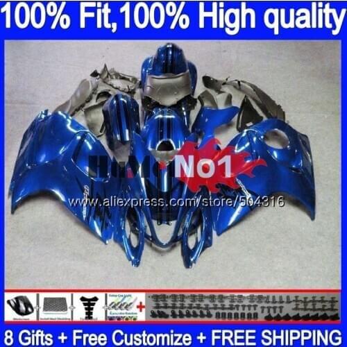 Injection For SUZUKI Hayabusa GSXR 1300 GSXR-1300 29MC.78 Sale Blue GSXR1300 2008 2009 2010 2011 2012 08 09 10 11 12 Fairing