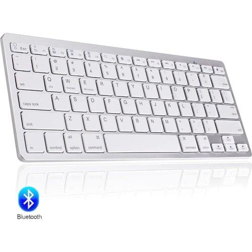 Mini Bluetooth Keyboard Wireless 78 Keys Slim Office Ergonomic Laptop Keyboard For Ipad Apple Macbook Notebook