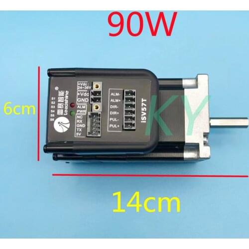 Large format printer spare parts DC servo motor ISV5709V36-1000 engine 90W