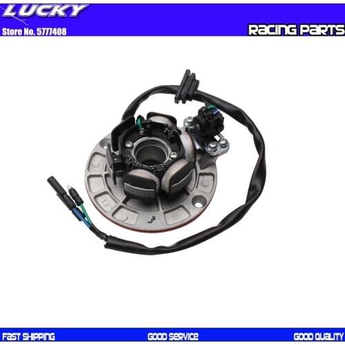 Magneto Stator Ignition Coil With Light YINXIANG YX 150cc 160cc KAYO BSE SSR GPX Pitsterpro Dirt Pit Bike Parts