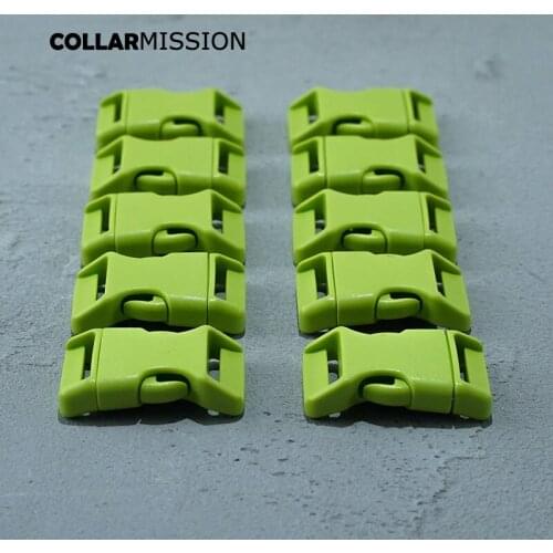 Plastic adjustable buckle for dog collar tactical belts webbing outdoor camp DIY accessory 25mm light green CK25SJ08