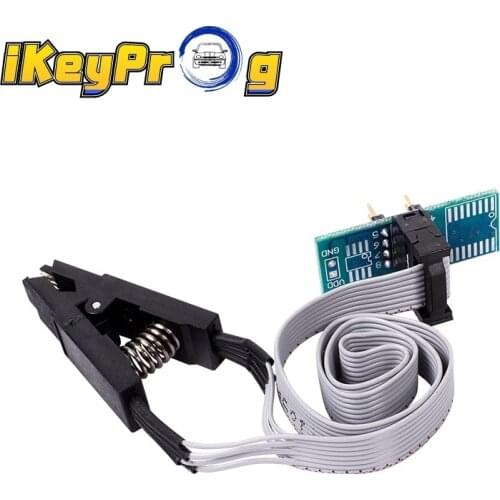 SOP8 Programmer Adapter SOIC8 SOP8 Test Clip For EEPROM 93CXX / 25CXX / 24CXX