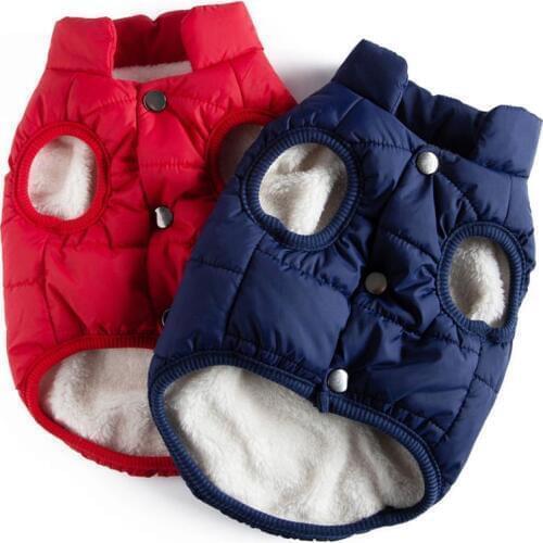 Pet Dog Cat Warm Clothes Autumn Winter Coat Fleece Jacket For Small Medium Large Dogs Chihuahua French Bulldog Pug Clothing
