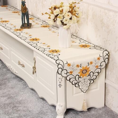 Tv Cabinet Cover Cloth Nordic Tablecloth Cloth Table Flag Shoe Cabinet Cover Cloth Rectangular Modern Simple Living Room Househo