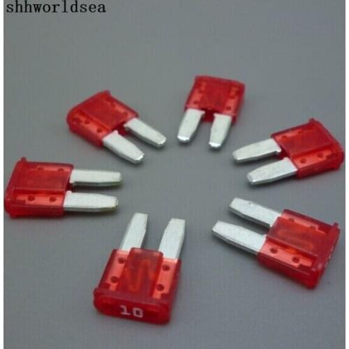 Worldgolden 20pcs 8mm 10A auto Mini Blade Fuse Car fuse for mondeo for ford