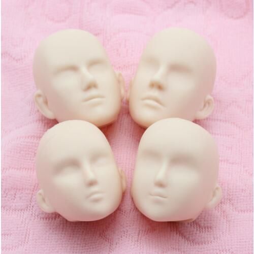 1:6 Customized OB Doll Action Figure Doll Head Reference Sculpting Makeup Practice Head for 12inch Action Figure DIY