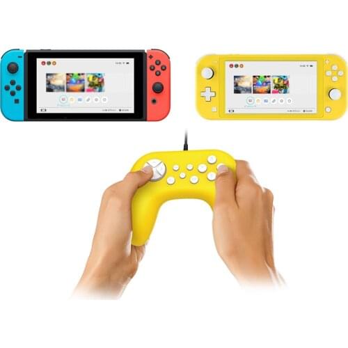 1.8Meter USB Cable Motor Vibration Wired Gamepad Game Pro Controller Joystick for Nintend Switch Lite & NS Switch Gaming Console