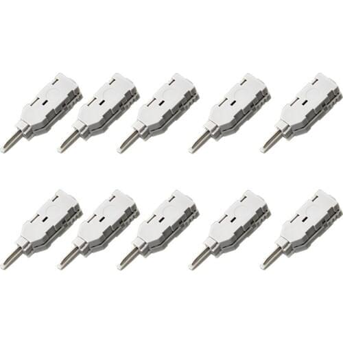 10Pcs 110 Test Head Rj11 Voice Connector Mdf Check Phone Voice For Krone Module Telecom Patch Panel