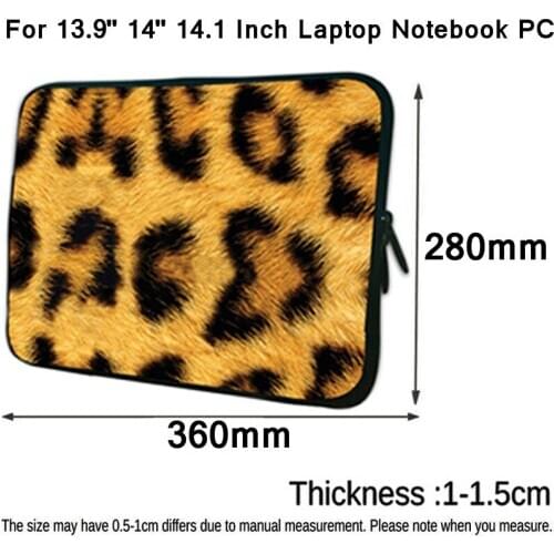 Case For Women Girls Fashion 14 Inch Laptop Neoprene Carry Bag For Huawei Matebook D14 X Pro 13.9 2019 2020 Notebook Case 14.1"