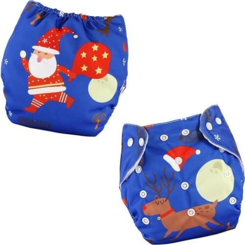Baby Cloth Diapers Training Panties for Newborn Bebes Reusable Cartoon Nappies Diaper Infants Children Nappy Training Pants