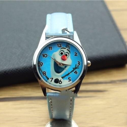 Disney frozen Toy Story Childrens Cartoon Quartz Watch Student Leisure Belt Watch childrens watches kids watches birthday gifts
