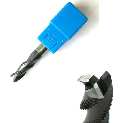 6mmx15mm HRC60 Roughing End Mills 3 flutes Milling cutters CNC rough EndMill Tools Carbide router bits milling bits