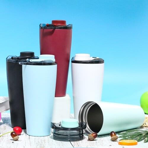 New design BPA free 700MLmuticolor double wall stainless steel insulated drink water flask