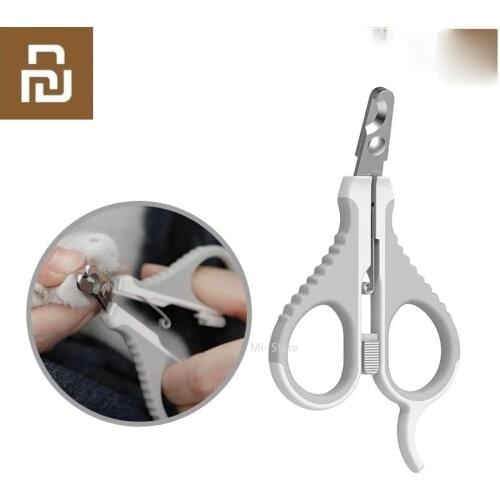 Xiaomi Youpin Pawbby Pet Nail Clippers Stainless Steel Grooming Dog Nail Clippers Oblique Cats Nail Scissors Lock For Pet Care