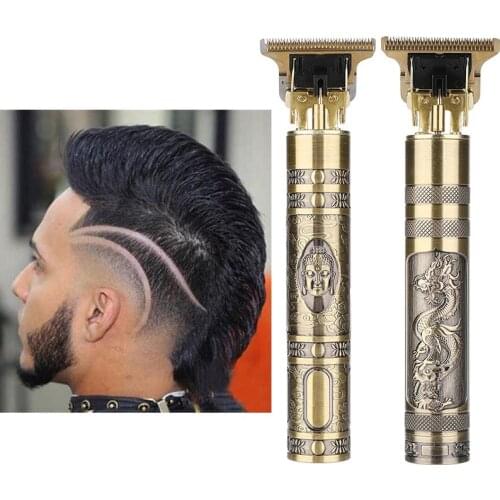 USB Charging Professional Barber Hair Cutter Beard Trimmer Shaving Machine Hair Clipper Hair Cutting Electric Razor Men Shaver