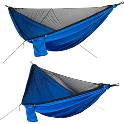 Portable Mosquito net Hammock Double-person Folded Into The Pouch Mosquito Net Hammock Hanging Bed For Travel Kits Camping