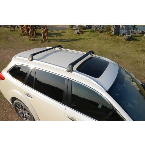 Luggage Baggage Cross Bar for VOLVO V60 2012-2018 Roof Rail Rack Aluminum Pair