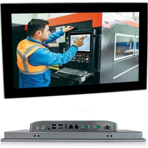 Industrial tablet pc touch screen 17.3" J1900 embedded all in one Computer TPM 2.0 for Windows7 / 8 / 10 / Linux DC9~36V