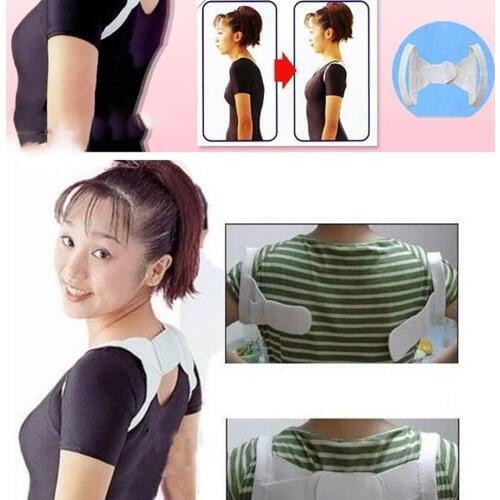 Adjustable Comfortable Back Posture Corrector Clavicle Spine Back Shoulder Lumbar Brace Support Belt