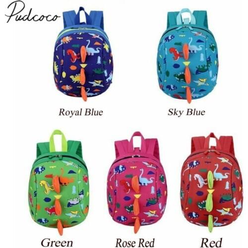 Infant Baby Anti-Lost Dinosaur Backpack Safety Walking Harness Leash For Kids Baby Accessories