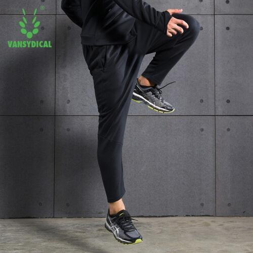 VANSYDICAL Sweatpants For Men Breathable Casual Pants SportsTrousers Running Loose Cotton Pants Fitness Training Football Pants