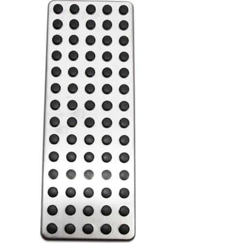 Car Styling No Drill Non Slip Foot Rest Plate for Buick Regal Lacrosse GL8 ENCORE Enclave En Park Avenue Royaum VERANO