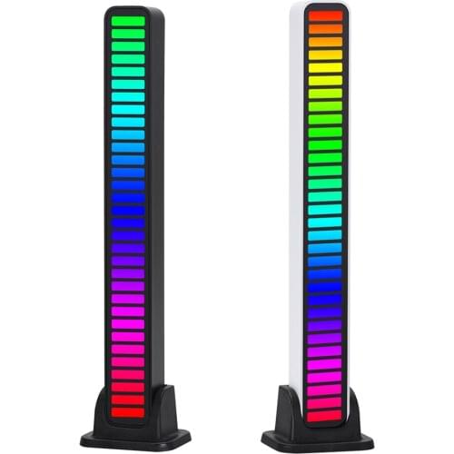 LED Strip Light RGB Sound Control Pickup Rhythm Light APP Control Car Atmosphere Light Bar typeC Colorful Music Ambient Lamp