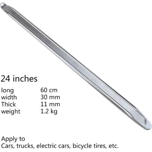 Tire Iron Spoons Changing Tire Lever Bar Tire Repair Tool Kit Rim Lifter Tire Changer Remove Tyre Heavy Duty Metal Steel