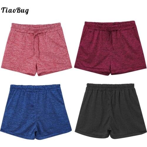 TiaoBug Women Summer Breathable Quickly Dry Shorts Stretchy Slim Fit Shorts For Gym Yoga Running Sport Fitness Casual Wear