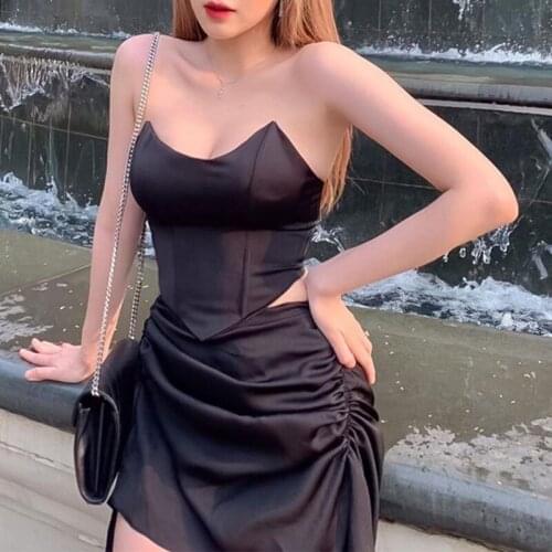 Womens Underbust Corset Bustier Waist Training Cincher Corsets Clubwear Style Party Costumes Black/White/Yellow